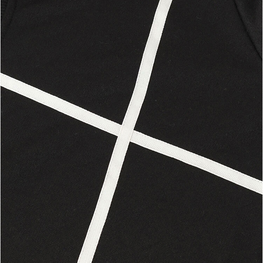 Yellow & Black Colorblock Sweatshirts