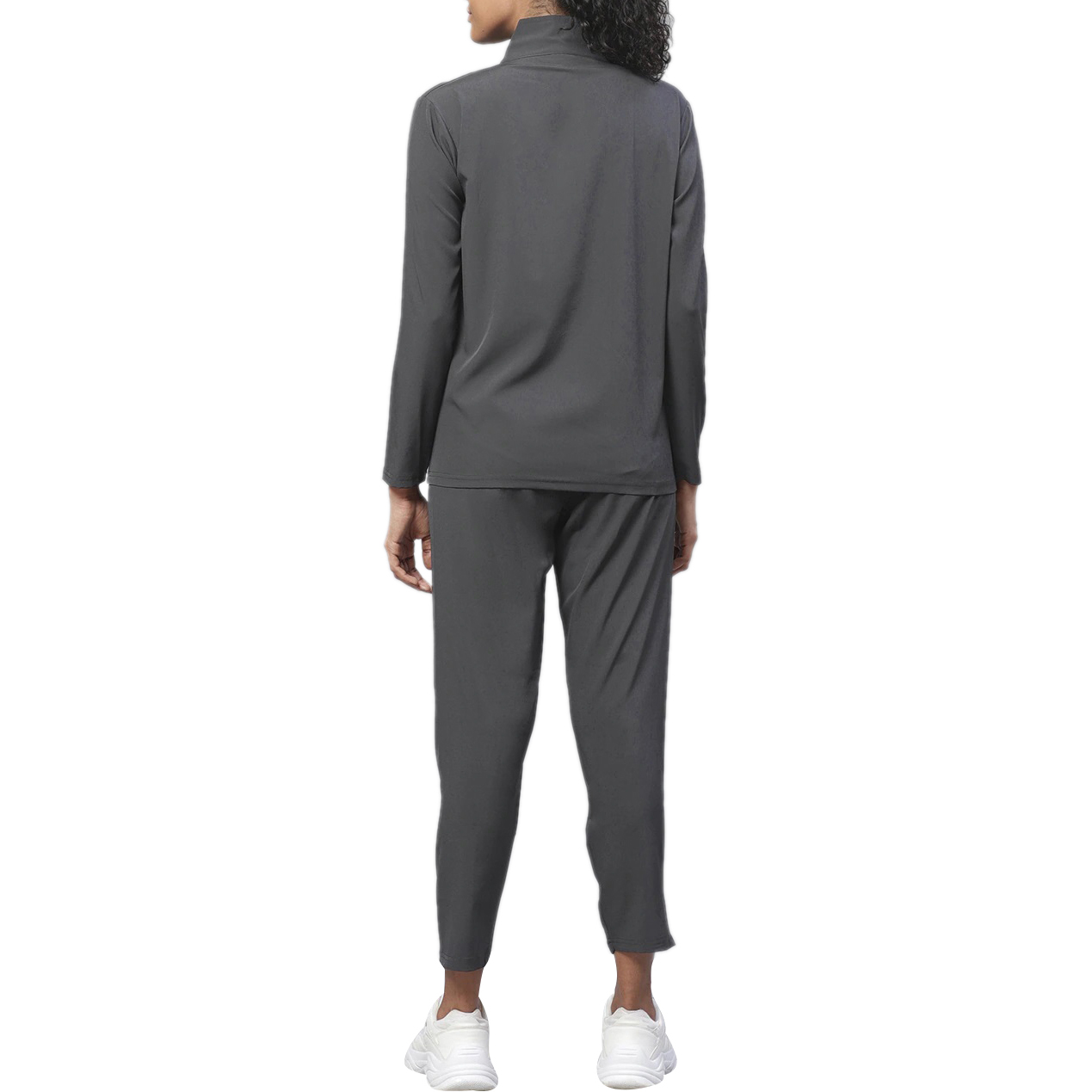 Charcoal Grey Zipper Tracksuits