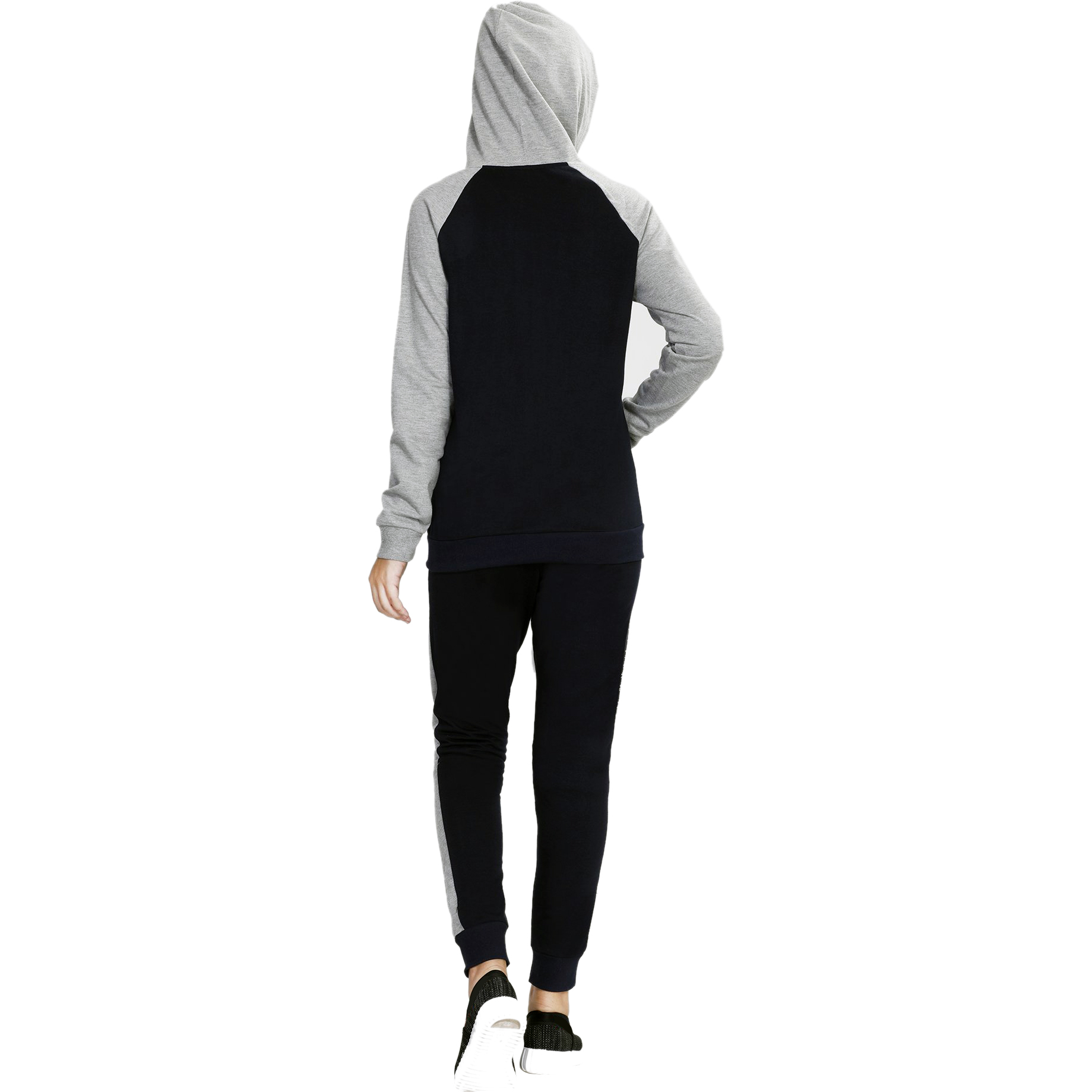 Navy & Grey Tracksuit Women