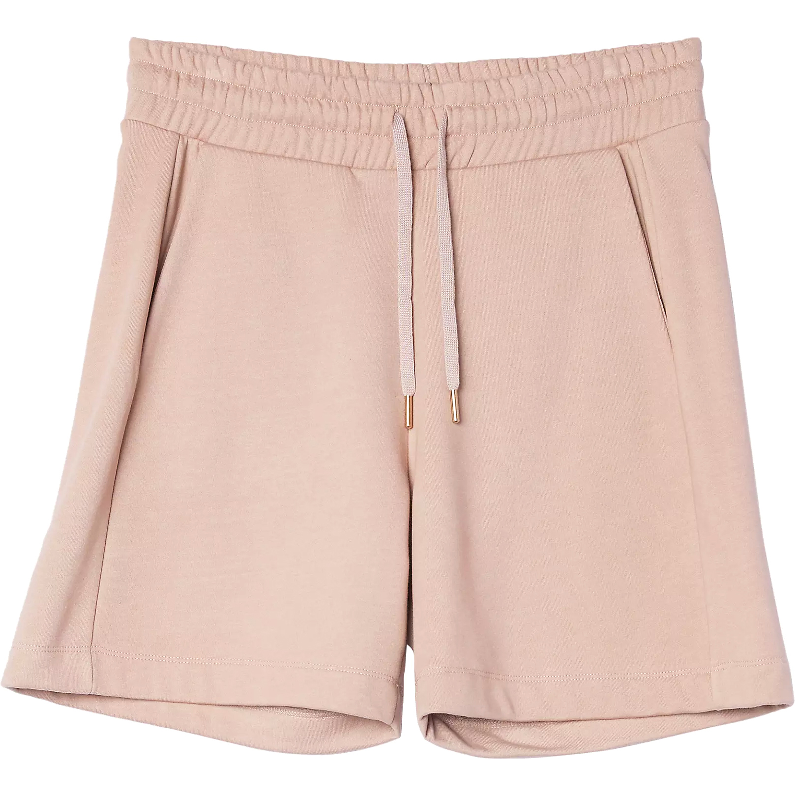Cotton Blend Sweat Shorts